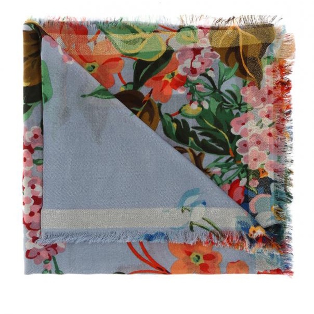 Gucci floral josephine shawl scarf silk 120x120 - Picture 9 of 10